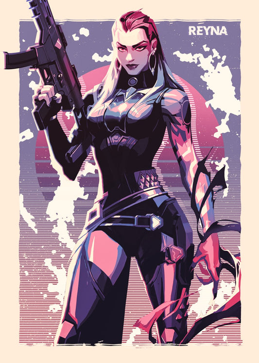 Valorant Reyna Hyper Retro