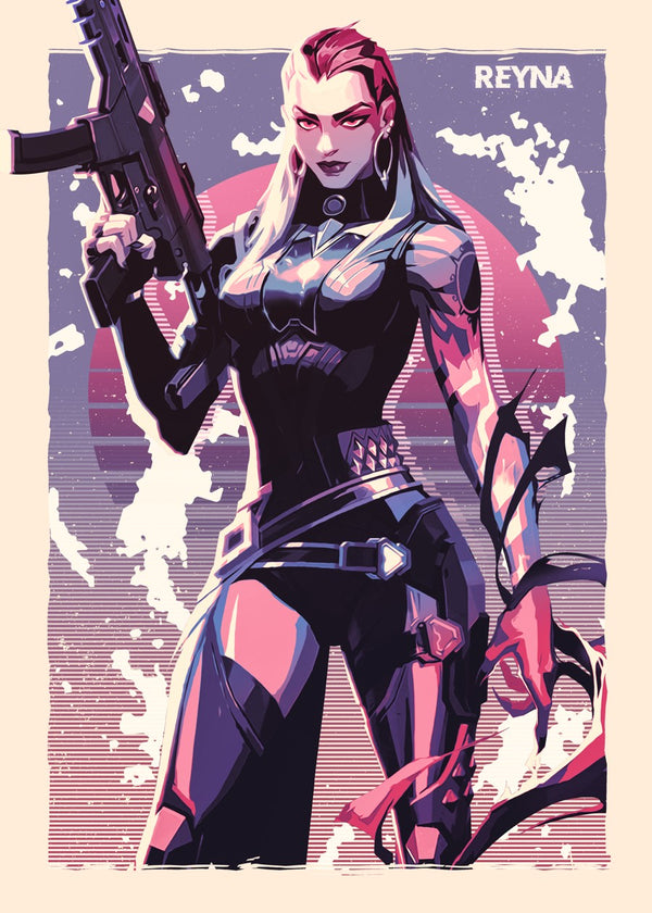 Valorant Reyna Hyper Retro