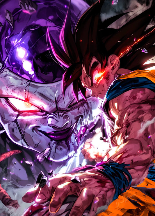 Goku vs Frieza dragon ball