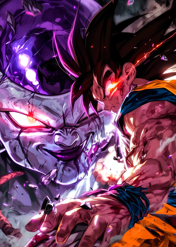 Goku vs Frieza dragon ball