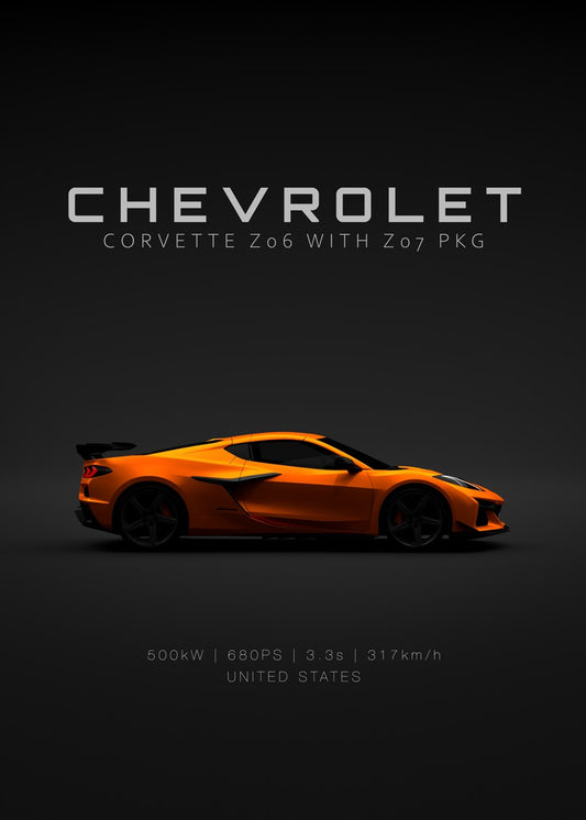 Chevrolet Corvette C8 Z06 Z07 