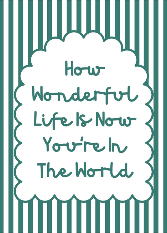 How Wonderful Life