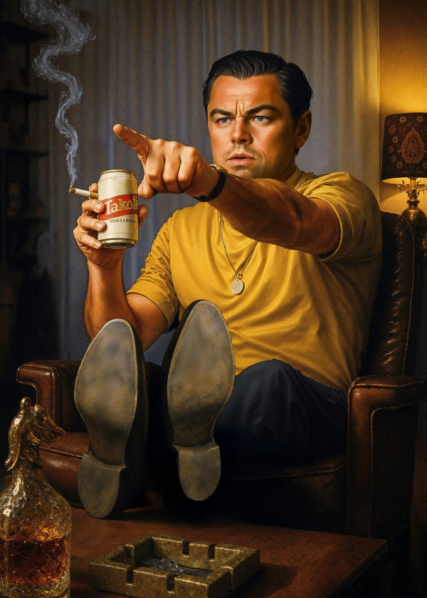Leonardo DiCaprio's character in Rick Dalton