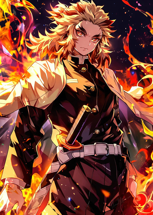 Kyojuro Rengoku Demon Slayer