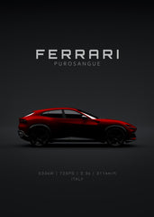 Ferrari Purosangue 2022 Red