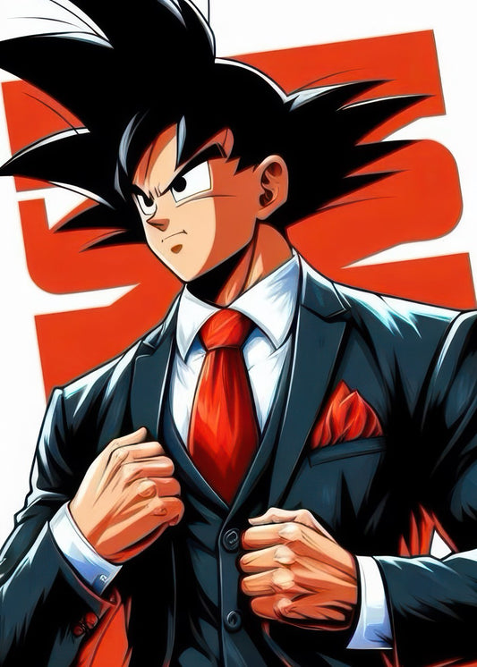 Goku in Suit