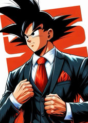 Goku in Suit