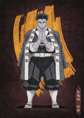 Himejima Gyomei, Demon Slayer Kimetsu no Yaiba