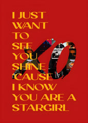 XO Stargirl Lyric Art