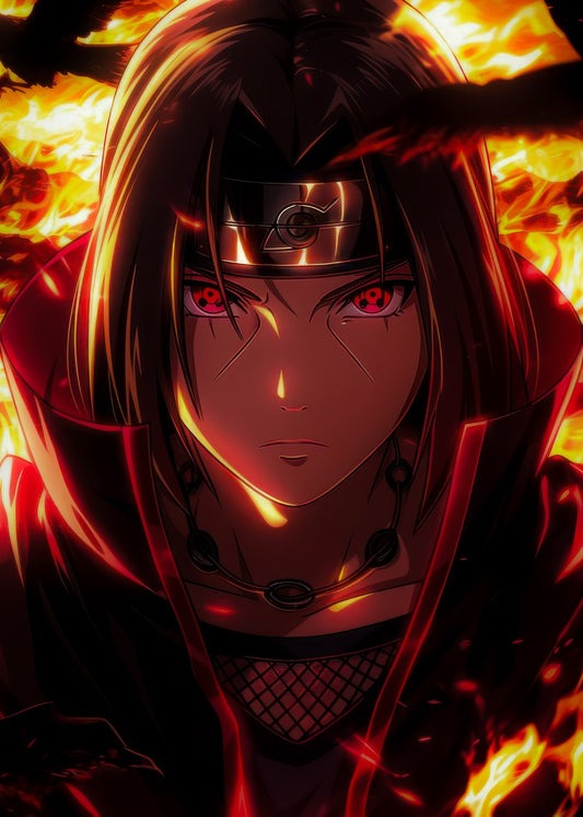 Itachi Uchiha in Flames