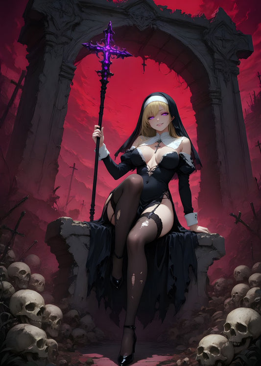 Gothic Nun Sorcerer