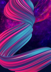 Neon twisted space
