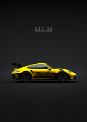 Porsche 911 GT3 RS 2022 Yellow
