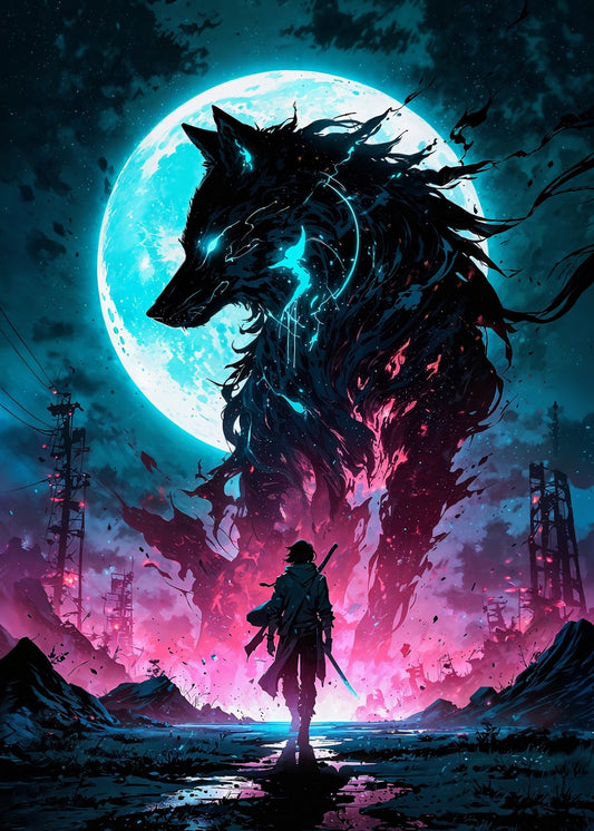 Epic Wolf Spirit & Warrior