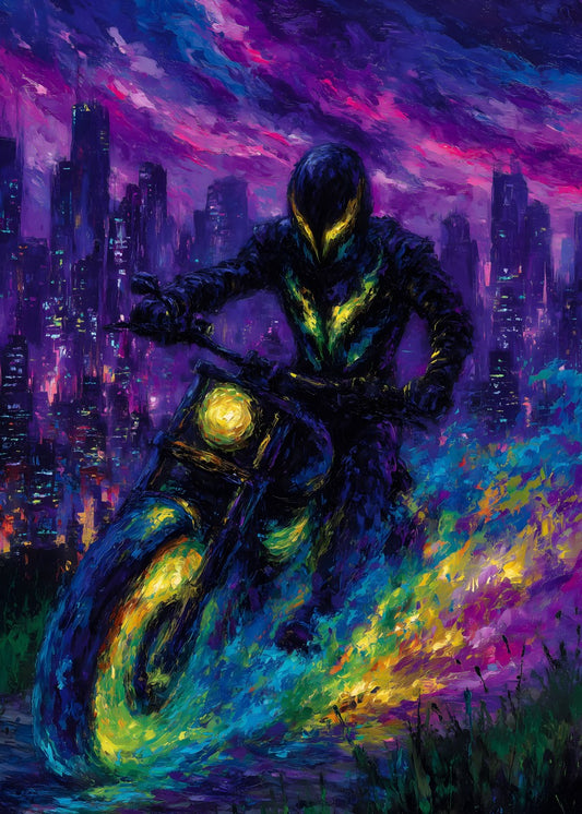 Neon Night Rider