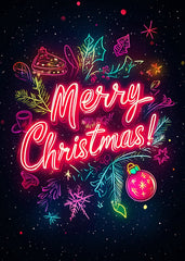 Neon Christmas Glow