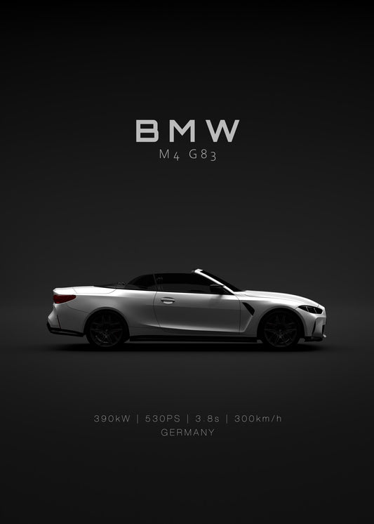 BMW M4 G83 White Specs