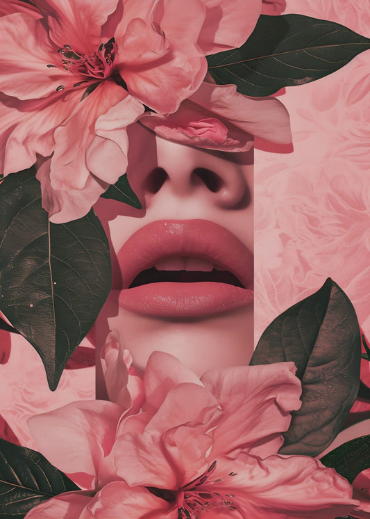 Floral Lips & Petal Kiss