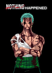 Roronoa Zoro Nothing Happened, One Piece
