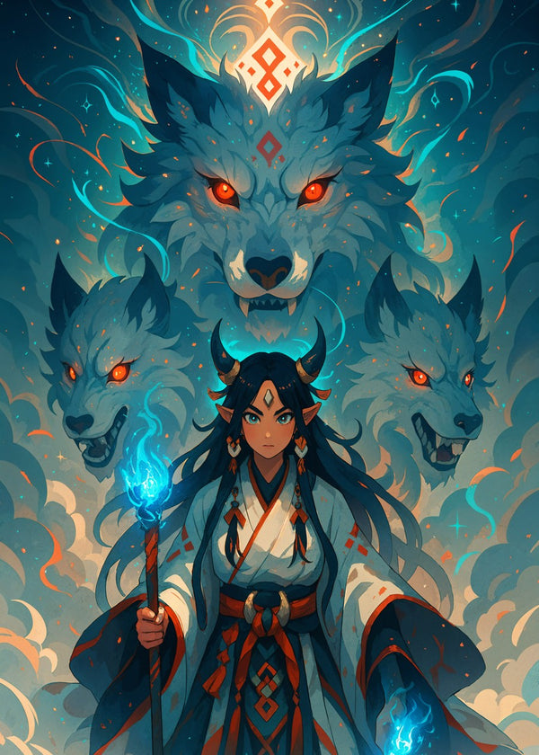 Summoner of the Spirit Wolves