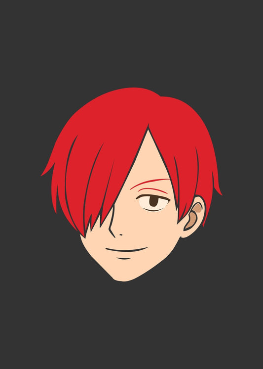 Anime Boy red hair
