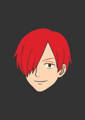Anime Boy red hair