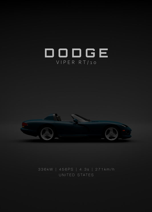2001 Dodge Viper RT-10 Green S