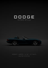 2001 Dodge Viper RT-10 Green S