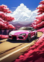 Pink Supra A90