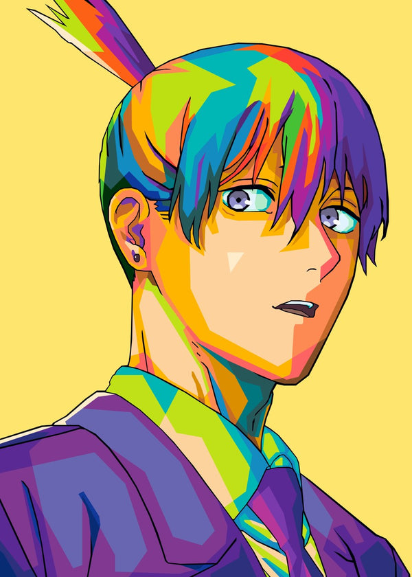 Aki Hayakawa Chainsaw Man pop art