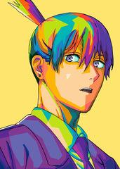 Aki Hayakawa Chainsaw Man pop art