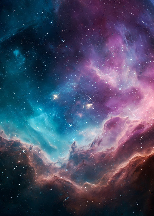 Colorful Space Nebula