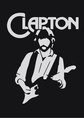 Clapton Guitar Silhouette