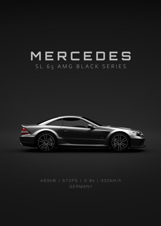 Mercedes SL 65 AMG Black Seri 