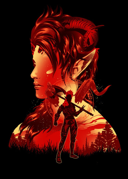 Karlach - Barbarian Tiefling
