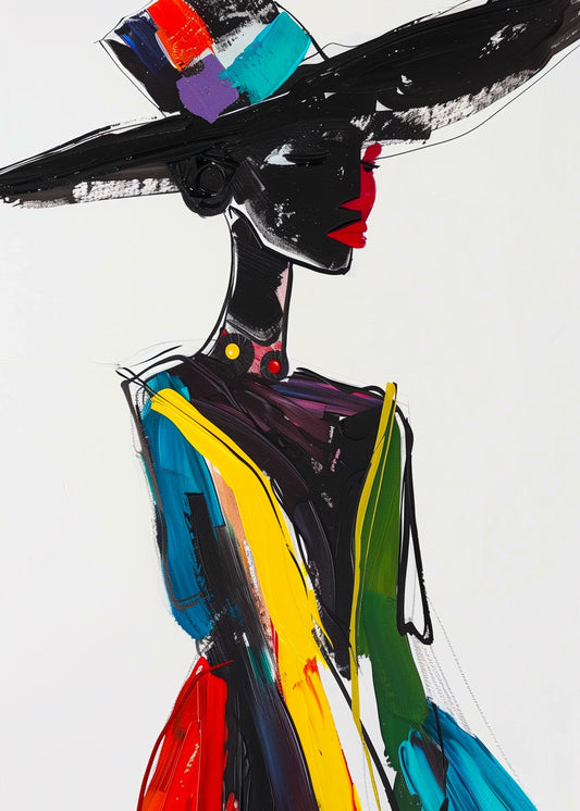 Abstract Portrait of a Lady