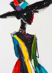 Abstract Portrait of a Lady