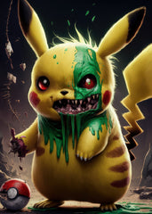 Zombie Pikachu Pokemon