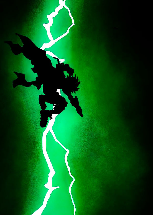 Deku Silhouette Lightning, My Hero Academia