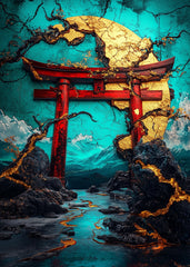 Golden Torii Gate Passage