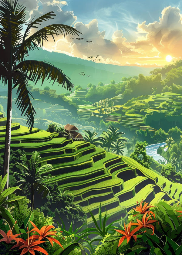 Nature's Green Tapestry