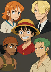 One Piece Crew Portrait