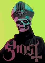 Ghost Cardinal Emerges Art