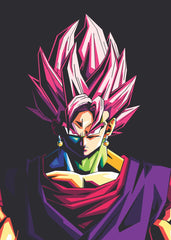 Goku Super Saiyan God Popart