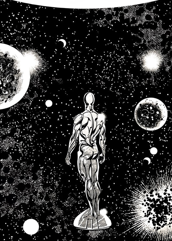 Silver Surfer in space
