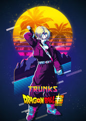 Trunks Retro Art