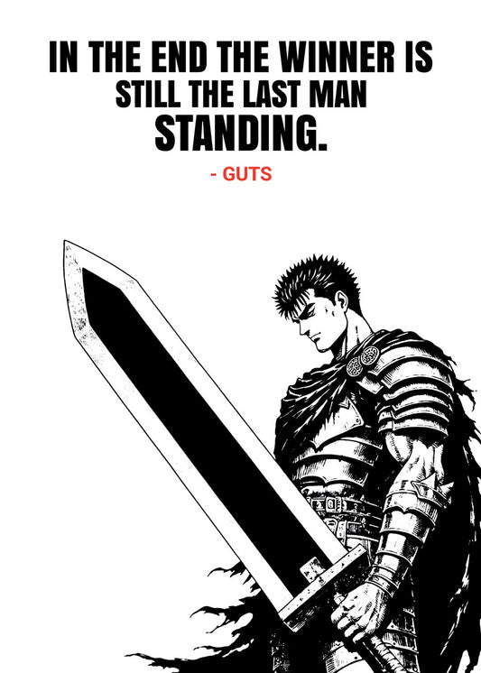 Guts, Berserk quotes 