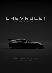 Chevrolet Corvette C7 ZR1 Spec