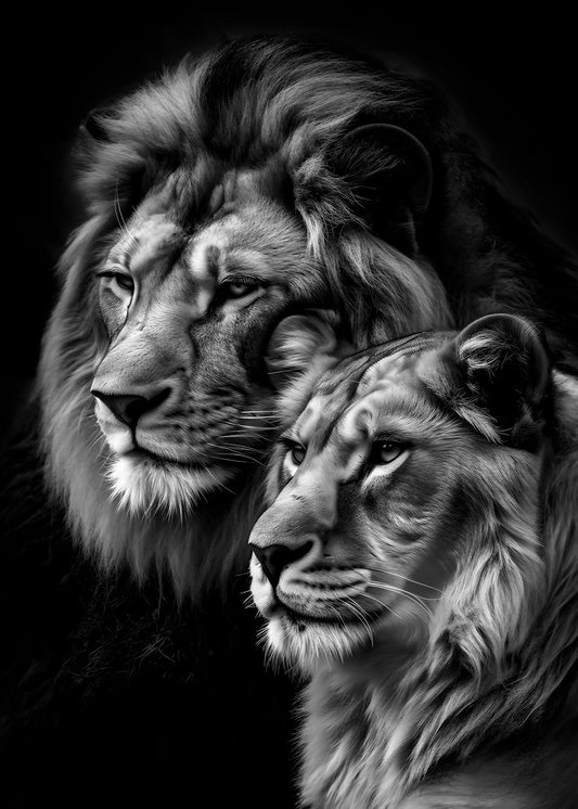 Lions love art