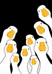 Eight White Greese: What Are YOU Looking At?